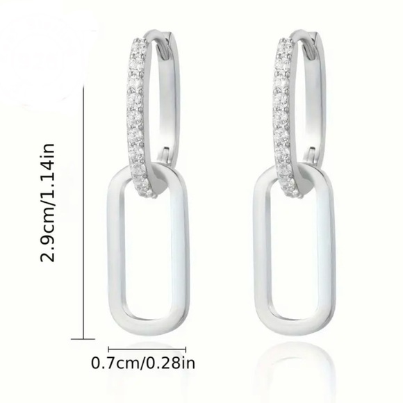 925 Sterling Silver Earrings - Picture 2 of 4